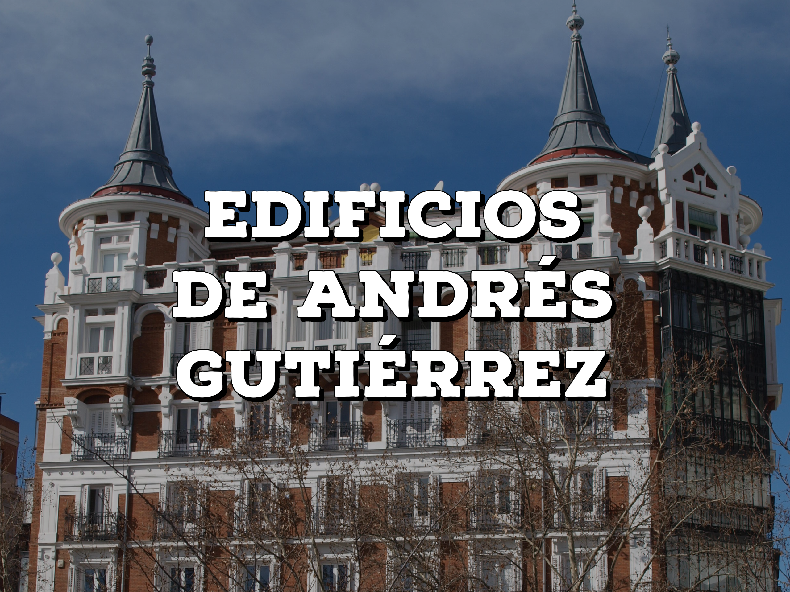 Edifios de viviendas para D. Andrés Gutiérrez – Gato por Madrid
