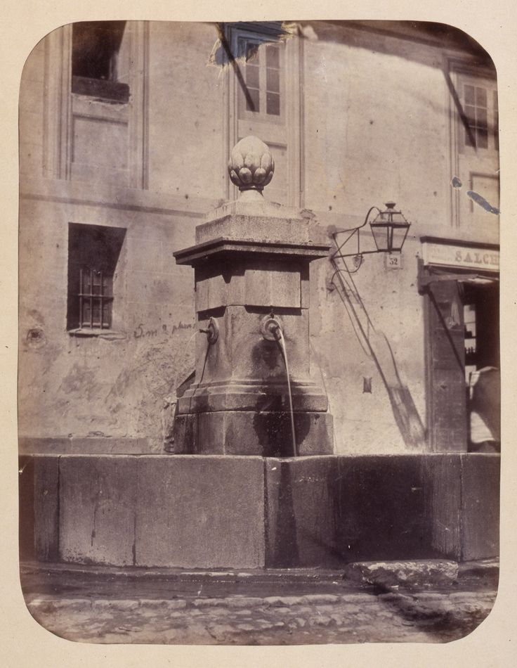 1864, Fuente vecinal en la Calle de Cabestreros