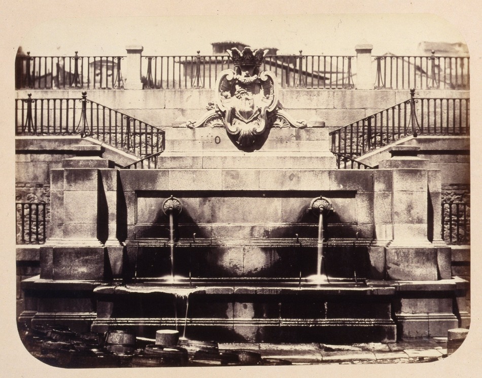 1864, Fuente vecinal en la Calle de la Escalinata