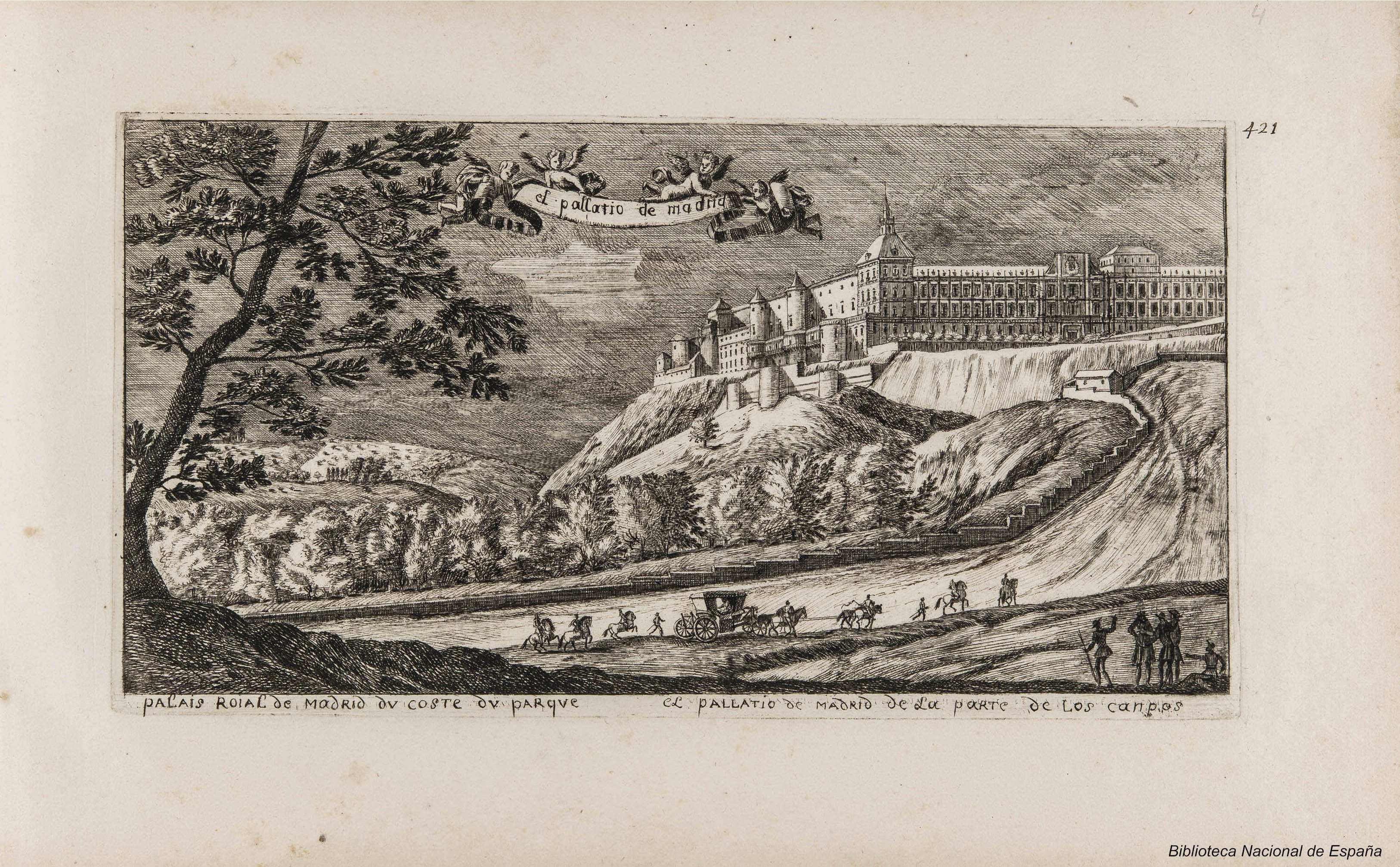 El Alcázar desde la Casa de Campo